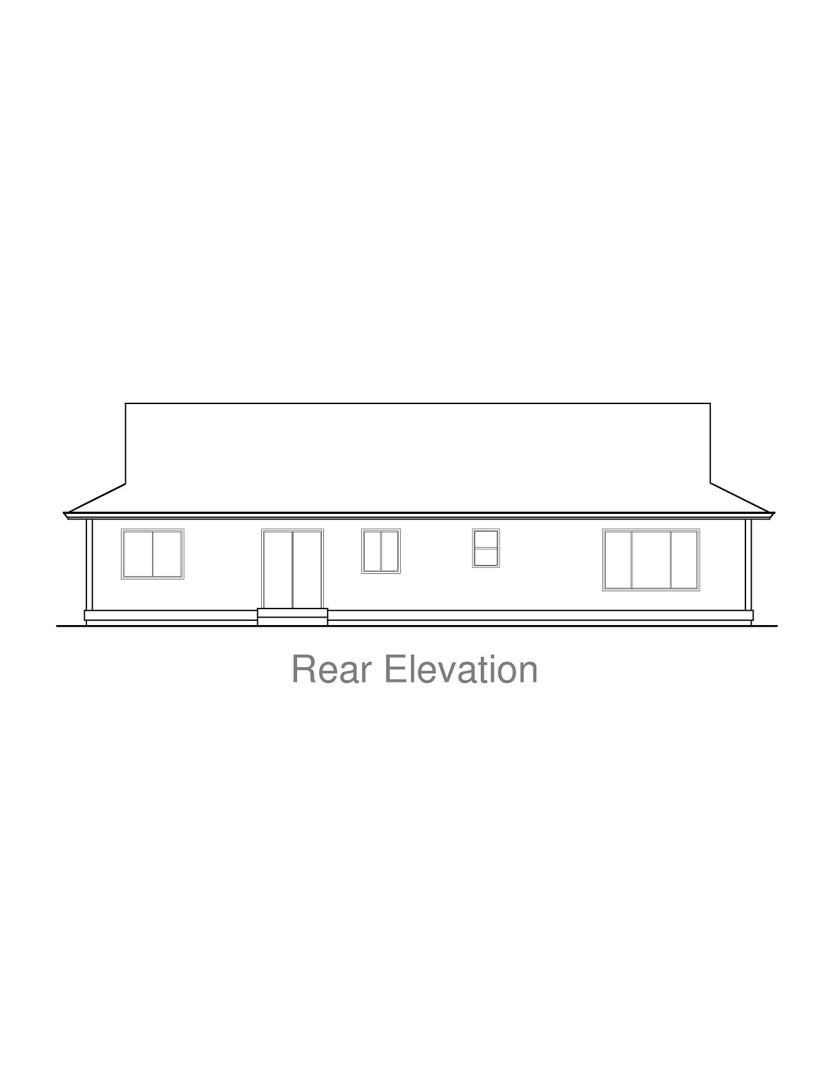 Jefferson B House Plan | Pre-designed House Plans | SunTel House Plans