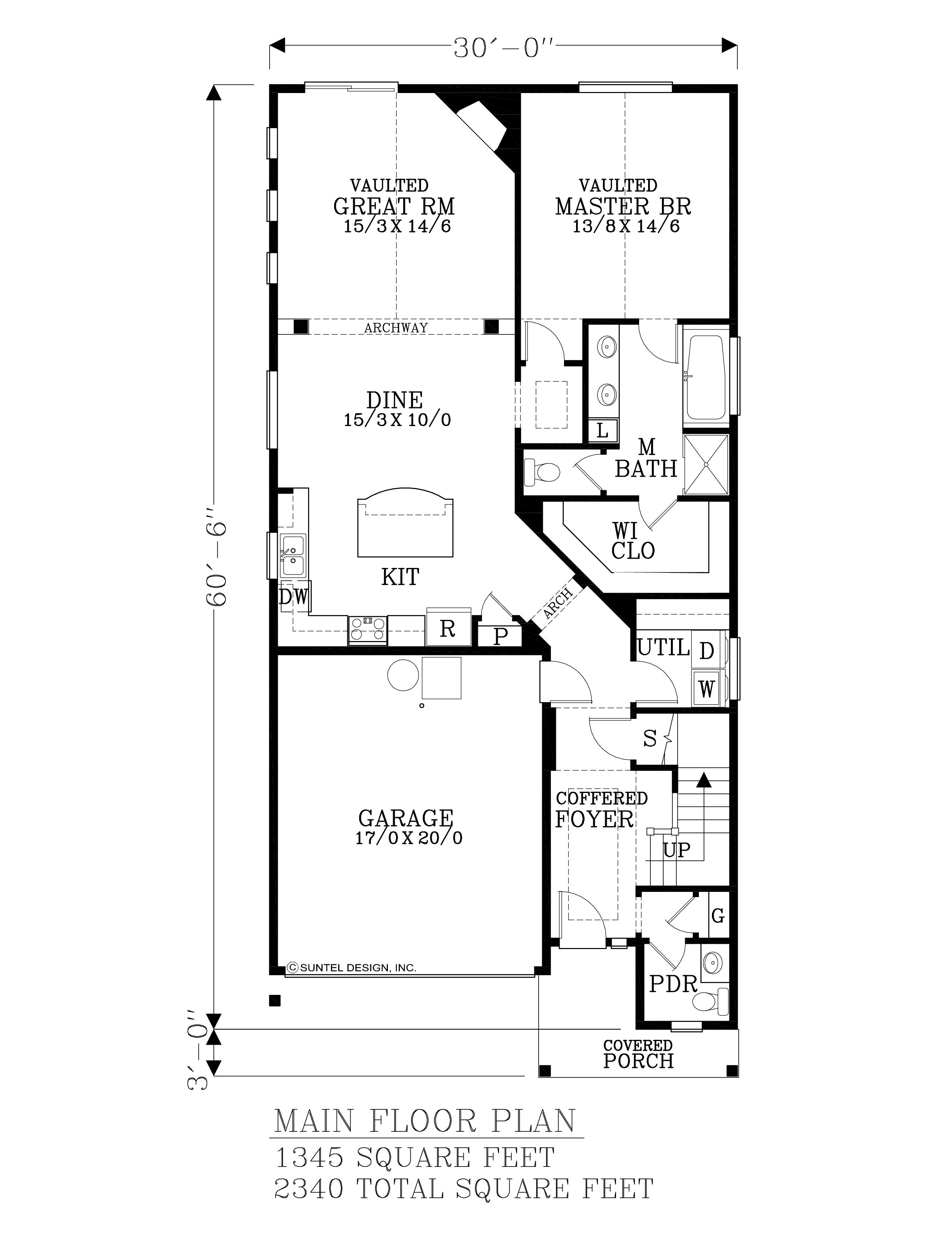 Briarwood R House Plan | Pre-designed House Plans |SunTel House Plans