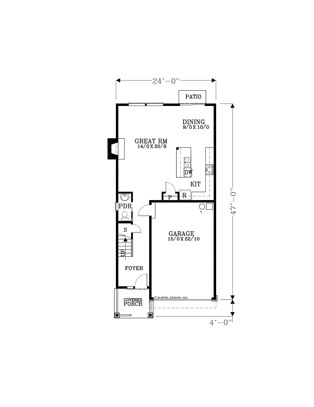 Azalea C House Plan | Pre-designed House Plans | SunTel House Plans