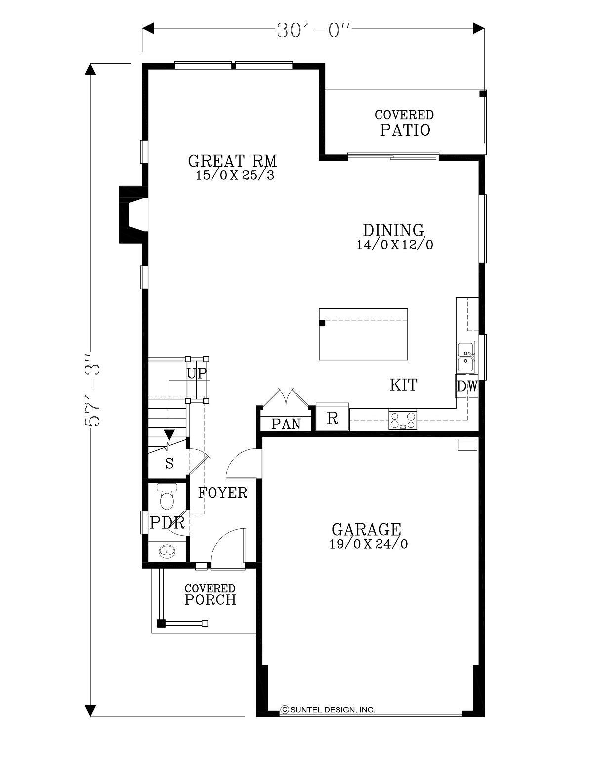 Chandler C House Plan | Pre-designed House Plans | SunTel House Plans