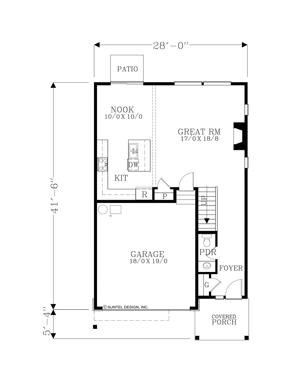 Birch House Plan Pre designed House Plans SunTel House Plans